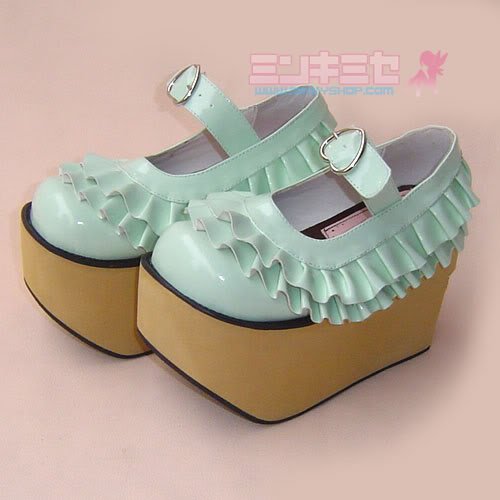 Ruffle Rocking Horse Shoes
